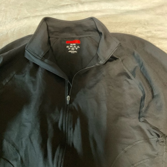 SPANX Black Full-Zip Jacket - Picture 4 of 12